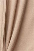 Sweatshirt mit Stehkragen, Baumwollmix taupe