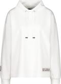 Sweatshirt mit Stehkragen off-white