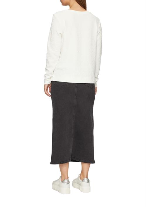 sweatshirt-mit-struktur-creme