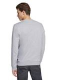 Sweatshirt mit Struktur light stone grey melange