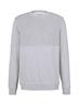 Sweatshirt mit Struktur light stone grey melange