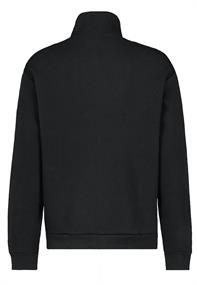 Sweatshirt mit Troyerkragen black