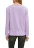 Sweatshirt mit Tunnelzug lila