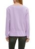 Sweatshirt mit Tunnelzug lila