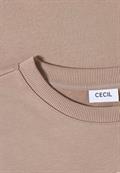 Sweatshirt mit Tunnelzug natural taupe