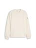 Sweatshirt mit Waffelstruktur gardenia white