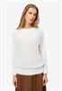 Sweatshirt mit Wellenmuster eggnog