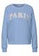Sweatshirt mit Wording frosted blue