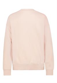 Sweatshirt mit Wording pastel rose