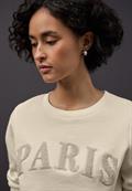Sweatshirt mit Wording soft beige