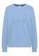 Sweatshirt mit Wording sporty light blue