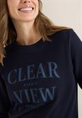 Sweatshirt mit Wording urban dark blue