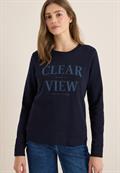 Sweatshirt mit Wording urban dark blue