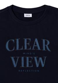 Sweatshirt mit Wording urban dark blue