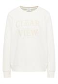 Sweatshirt mit Wording vanilla white