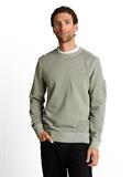 Sweatshirt mit Ärmeltasche greyish shadow olive