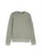 Sweatshirt mit Ärmeltasche greyish shadow olive