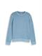 Sweatshirt mit Ärmeltasche mountain spring blue