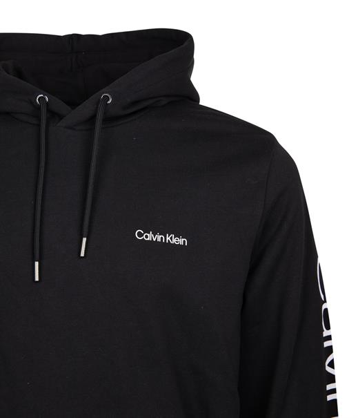 Sweatshirt Placement Logo schwarz