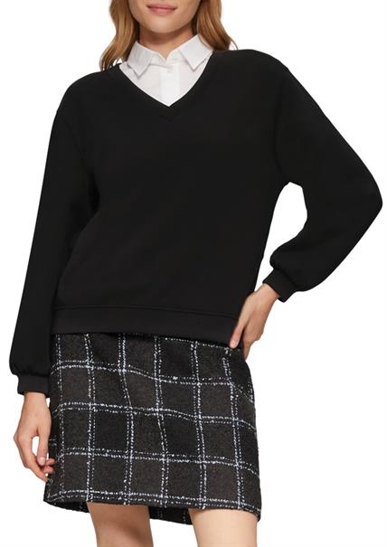 Sweatshirt schwarz