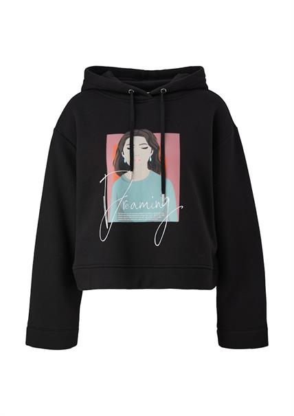 Sweatshirt schwarz