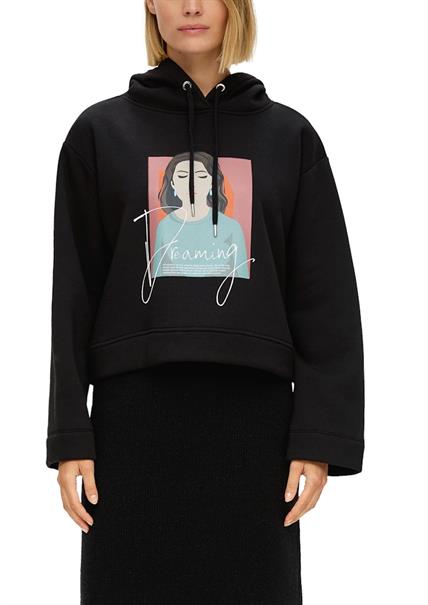 Sweatshirt schwarz