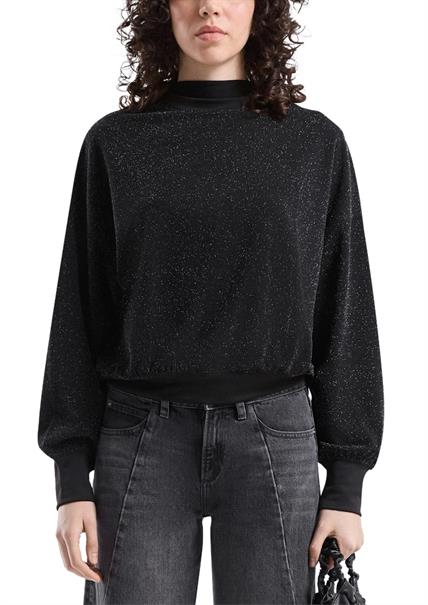 Sweatshirt schwarz