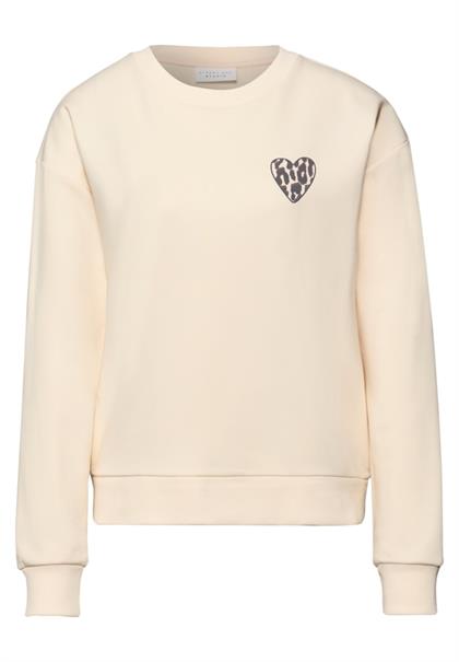 Sweatshirt soft beige