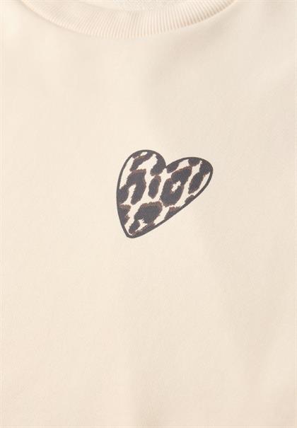 Sweatshirt soft beige