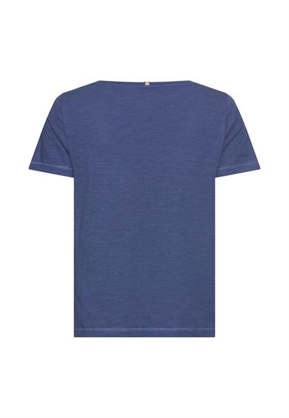 T-Shirt aus 100% Baumwolle ocean blue