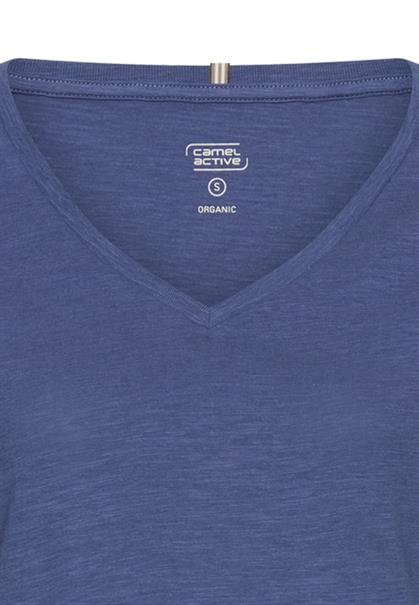 T-Shirt aus 100% Baumwolle ocean blue