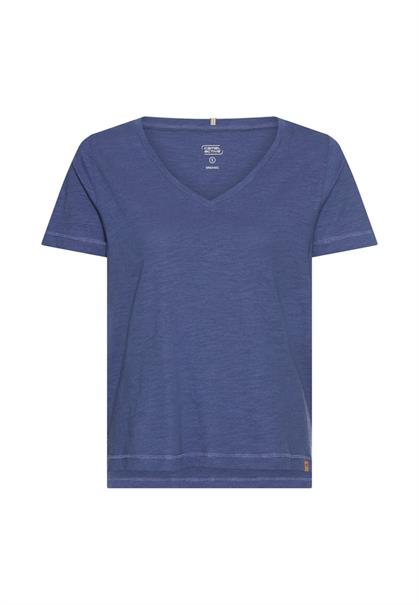 T-Shirt aus 100% Baumwolle ocean blue