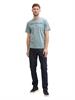 T-Shirt aus Baumwolle mit Logo-Print grey mint
