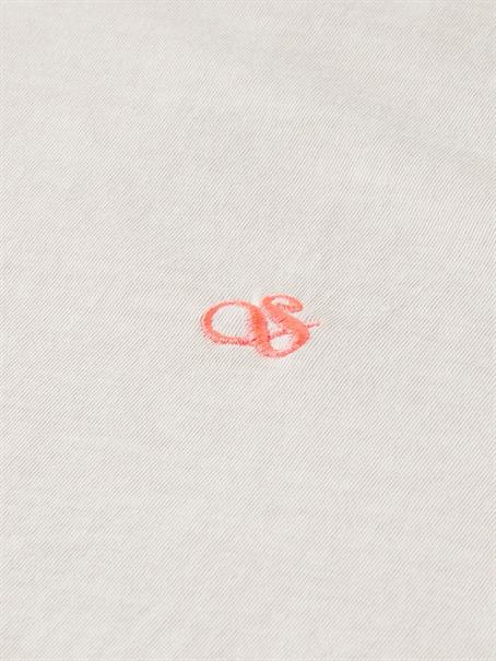 T-Shirt aus Baumwolle stone