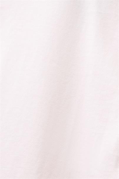 T-Shirt aus Baumwolljersey mit Grafikprint light pink