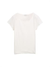 T-Shirt aus Bio-Baumwolle whisper white