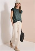 T-Shirt aus Jersey im Garment Dye Look palm breeze green