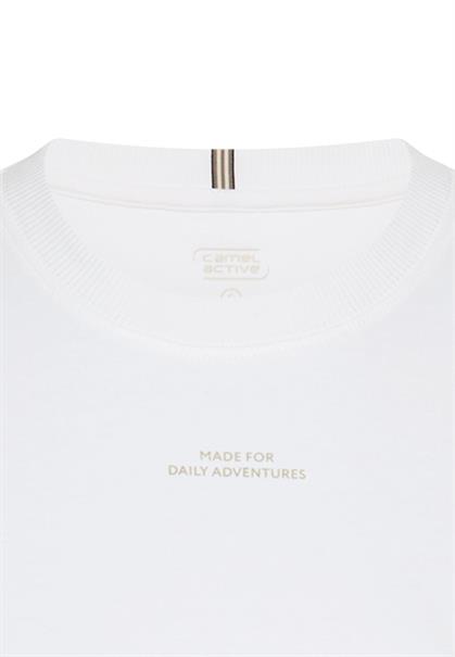 T-Shirt aus Organic Cotton bright white
