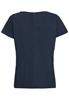 T-Shirt aus Organic Cotton-Jersey dark navy