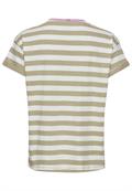 T-Shirt aus Organic Cotton straw stripes
