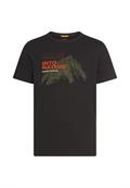 T-Shirt aus reiner Baumwolle asphalt