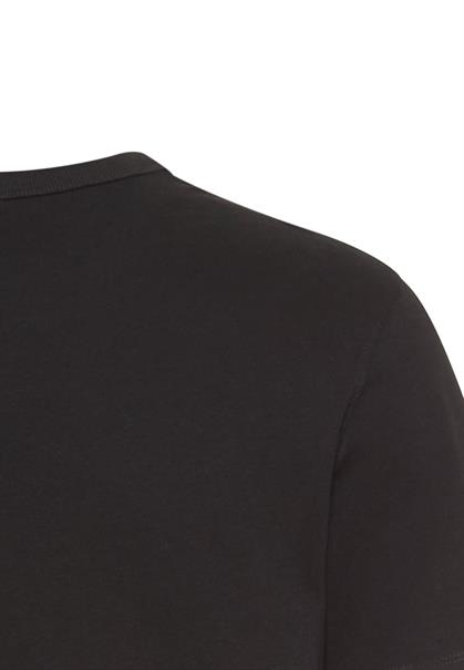 T-Shirt aus reiner Baumwolle asphalt