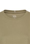 T-Shirt aus reiner Baumwolle light khaki