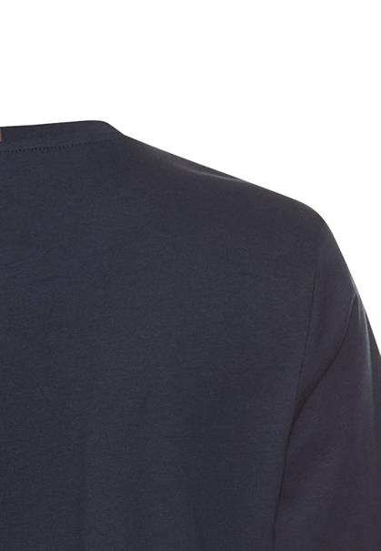 T-Shirt aus reiner Baumwolle night blue