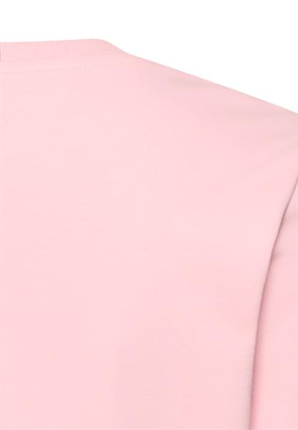 T-Shirt aus reiner Baumwolle pink