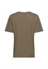 T-Shirt aus reiner Baumwolle shadow khaki