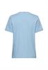 T-Shirt aus reiner Baumwolle soft blue