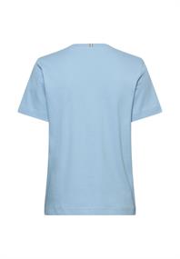 T-Shirt aus reiner Baumwolle soft blue