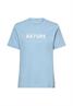 T-Shirt aus reiner Baumwolle soft blue
