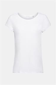 T-Shirt aus Slub Baumwolle white
